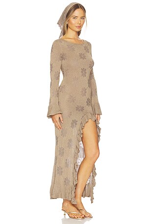 ASTA RESORT ROBE RAFAELLA en Bronze Métallisé