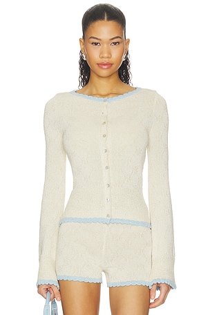 ASTA RESORT GILET FRANCA en Crème
