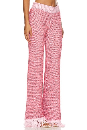 Asta Resort Grace Sequined Pant in Pink