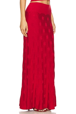 ASTA RESORT Lorena Skirt in Red
