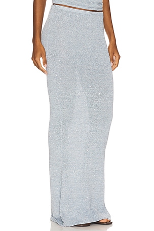 ASTA RESORT Carolina Skirt in Baby Blue