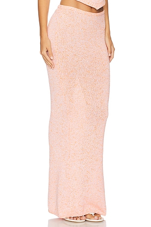 ASTA RESORT Carolina Skirt in Peach
