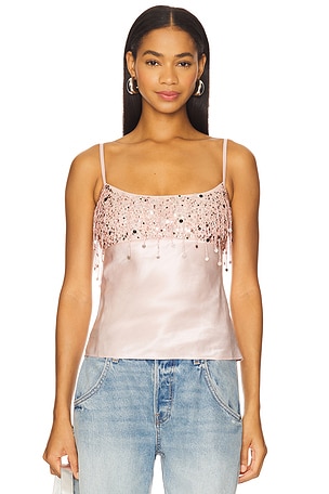 Yasmin Hand Beaded Tank ASTA RESORT