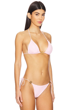 ASTA RESORT Juliana Bikini Top in Rose