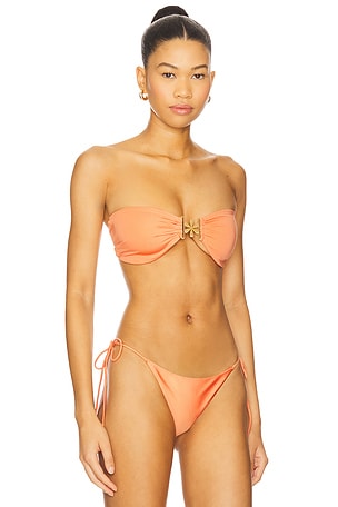 ASTA RESORT Mia Bikini Top in Orange