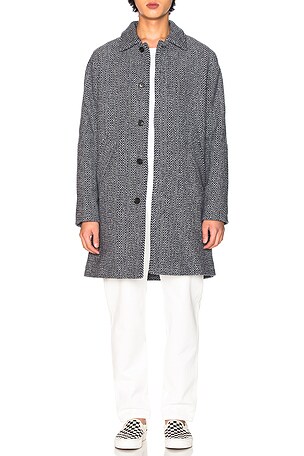 ジャケット・アウター A.P.C. Ivan Herringbone Wool-Blend Coat A.P.C.（アーペーセー）の「A.P.C. Ivan Herringbone Wool-Blend