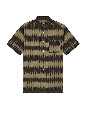 Chemisette Ross Shirt in Khaki REVOLVE