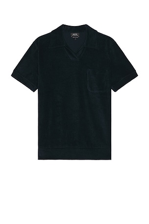 Toweling Short Sleeve Polo A.P.C.