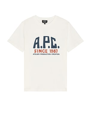 PRINT LABEL T-SHIRT 티셔츠 A.P.C.