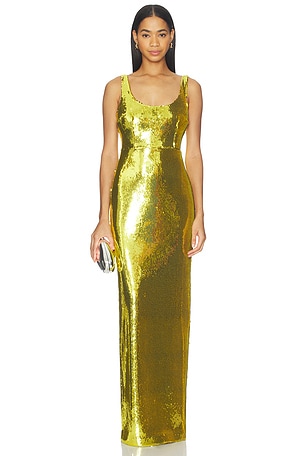 Singlet Column Dress Alex Perry