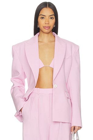 Single Breasted Contour Blazer Alex Perry