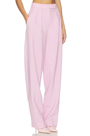 Alex Perry Tailored Trouser in Pink