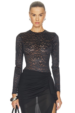 Long Sleeve Bodysuit Alex Perry