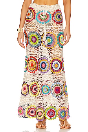 Pop Circles Maxi Skirt Alix Pinho