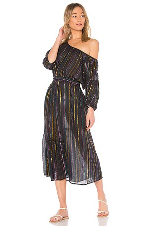 apiece apart black dress Apiece Apart Margit Twist Front Column Dress - Black