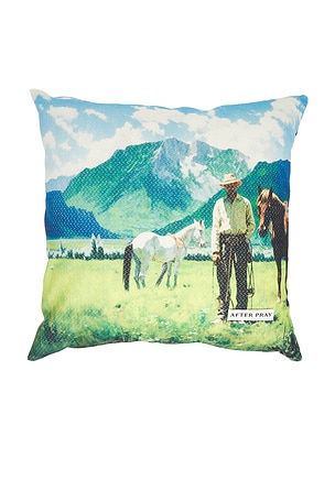 Western Printed Cushion After Pray