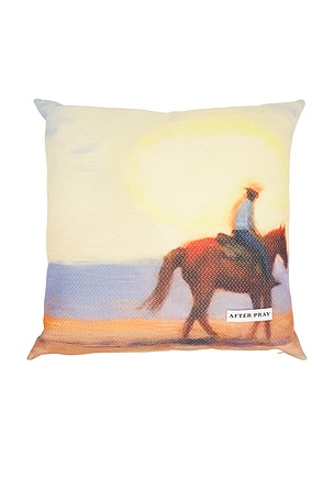 Western Printed Cushion After Pray