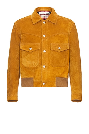 Cowboy Suede Trucker Jacket After Pray