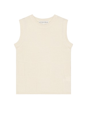 Damier Sleeveless Knit Top After Pray