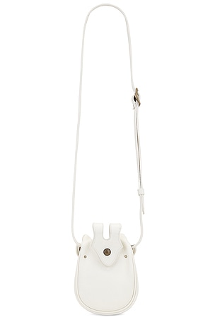 After Pray Western Belted Cross Bag in White