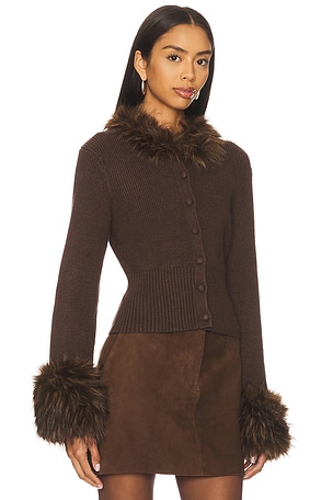 Apparis GILET ROSA en Marron