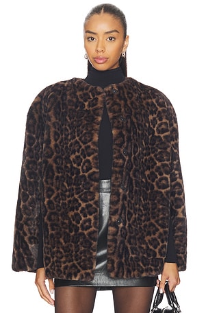 Sloane Leopard Cape Apparis