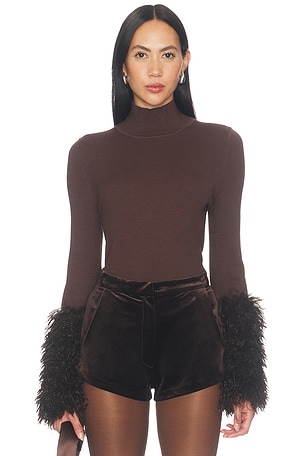 Mountain Cuff Turtleneck Top Apparis