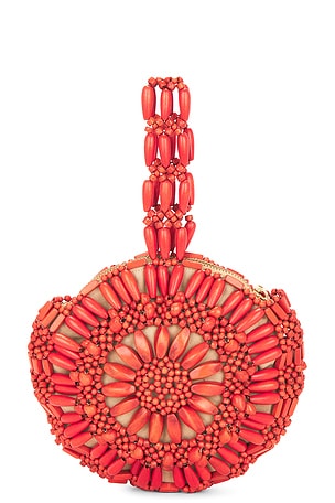 AraN/Az estuche floreliza en color rojo