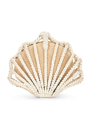 Aranaz Oskola Leather Clutch in White