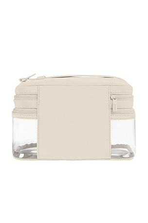 Away Cosmetic Case in Salt White