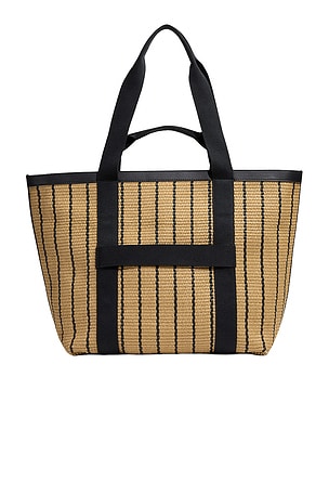 Away Riviera Straw Tote in Tan