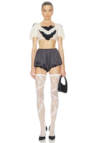 Aniye Records Sophie Sock in Cream