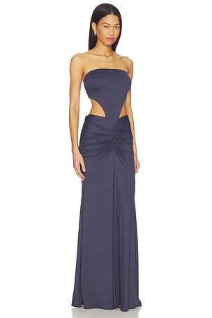 Aniye Records Zelda Band Dress in Navy