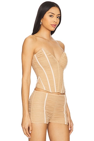 Aniye Records Talisa Bustier in Nude