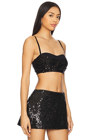 Aniye Records Rachel Top in Black