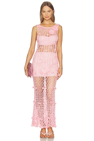 Handmade Maxi Crochet Dress ANDREEVA