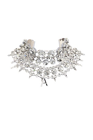 Crystal Multi Layer Choker Necklace AREA
