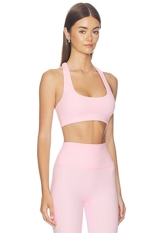Astoria Racer Back Sports Bra in Pink
