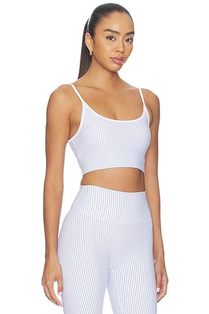 Astoria Layered Sports Bra in Baby Blue. Size XS. Also