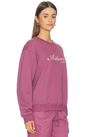 Astoria Oversized Sweatshirt in Mauve
