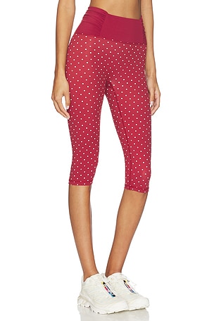 Astoria Capri Legging in Wine