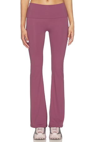 Foldover Flare Legging Astoria