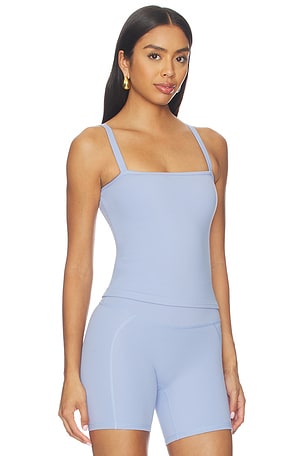 Astoria Essential Sports Crop Top in Baby Blue