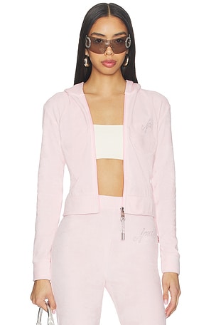 AREA Bitchy Track Jacket in Pink