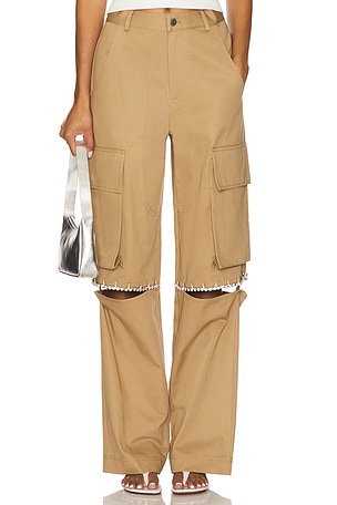 Crystal Slit Cargo Pant AREA