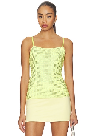 Crystal Hotfix Cami Top AREA