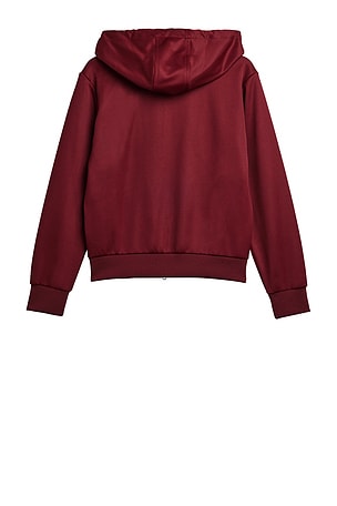 adidas by Wales Bonner Track Hoodie in Burgundy