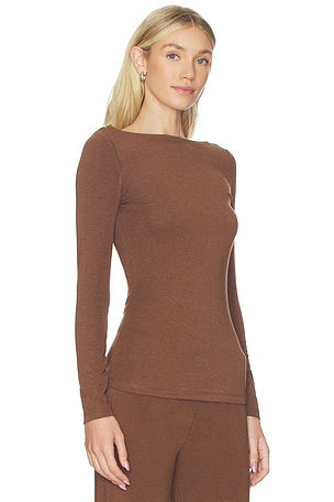Artless Forever TOP ENCOLURE BATEAU LANE en Marron