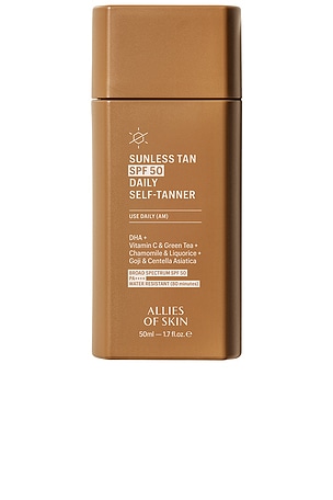 Sunless Tan Spf 50 Daily Self-tanner Allies of Skin