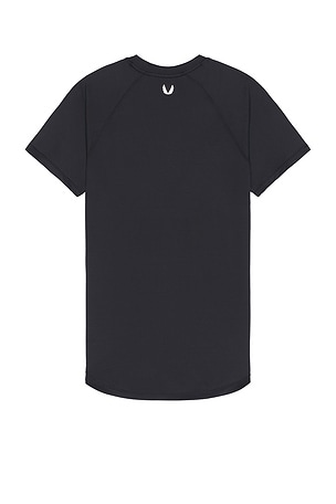 ASRV Aerosilver Established Tee in Black